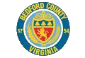 The county  seal of Bedford Virginia